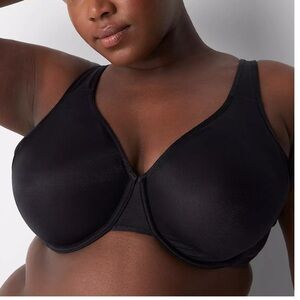 Cacique Unlined Full Coverage Underwire Bra